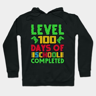 Level 100 Days Of School Completed Hoodie